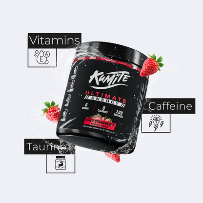 Wild Strawberry Energy (100 porsjoner)